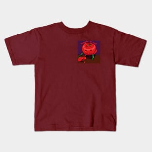 Tomato is sad. Kids T-Shirt
